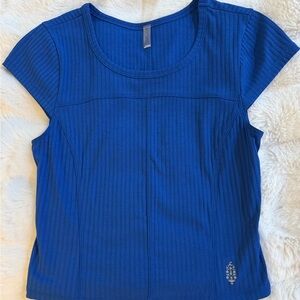 FP Movement by Free People Royal Blue Crop Top